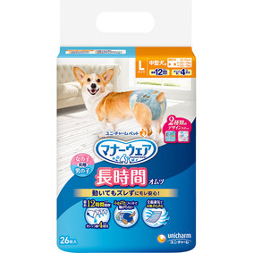 マナーウェア 高齢犬用 紙オムツ L 26枚