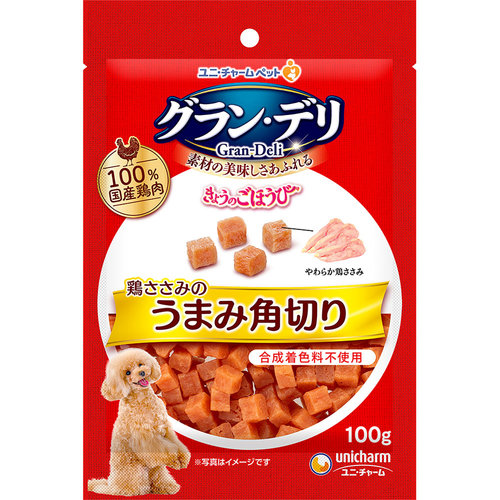 グラン デリ きょうのごほうび 鶏ささみのうまみ角切り 100gの商品情報 ココカラクラブ ドラッグストアのココカラファイン