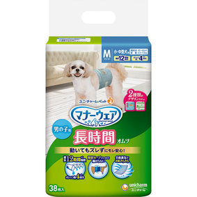 マナーウェア 高齢犬用 男の子用おしっこオムツ M 38枚