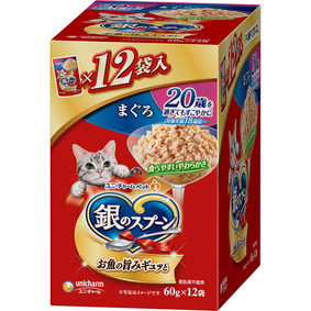 銀のスプーン パウチ 20歳を過ぎてもすこやかに まぐろ 60g×12個