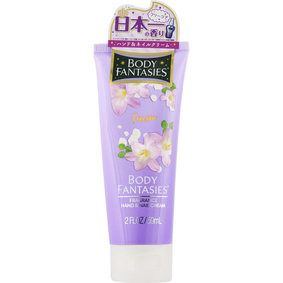 ボディファンタジー シグネチャー フレグランスハンド&ネイルクリーム フリージア 59mL