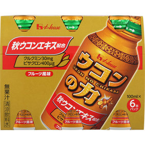 ※ウコンの力 ウコンエキスドリンク 100mL×6本