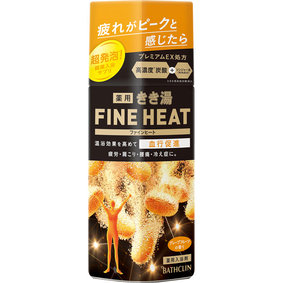 きき湯ファインヒート グレープフルーツの香り 400g