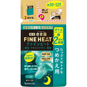 きき湯ファインヒート リセットナイト つめかえ用 500g