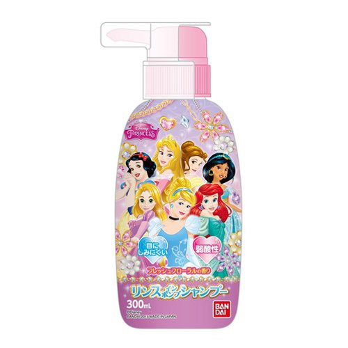 リンスインポンプシャンプー ディズニープリンセス 300mlの商品情報 ココカラクラブ ドラッグストアのココカラファイン