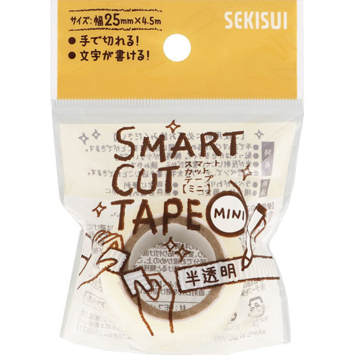 スマートカットテープ ミニ 半透明 4 5mの商品情報 ココカラクラブ ドラッグストアのココカラファイン
