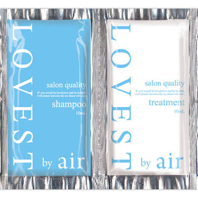 LOVEST by air サロンクオリティーヘアケア トライアルパック ルミエールブルー 1セット
