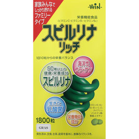 スピルリナリッチ 477g(0.265g×1800粒)
