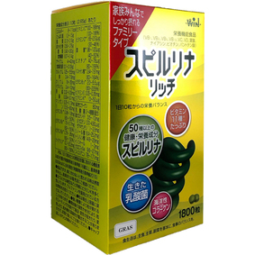 スピルリナリッチ 477g(0.265g×1800粒)