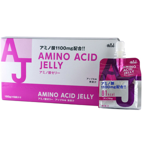 アミノ酸ゼリー アップル味 180g×6個セット
