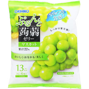 ※ぷるんと蒟蒻ゼリーパウチ マスカット 20g×6個