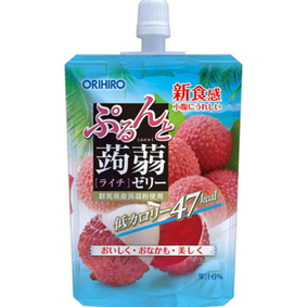 ※ぷるんと蒟蒻ゼリースタンディング ライチ 130g