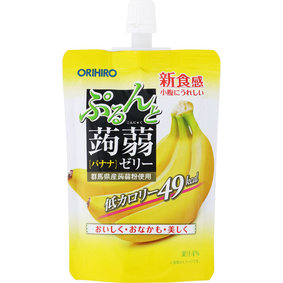 ※ぷるんと蒟蒻ゼリースタンディング バナナ 130g