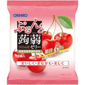※ぷるんと蒟蒻ゼリーパウチ さくらんぼ 120g(20g×6個)