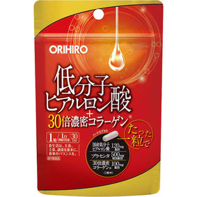 ※低分子ヒアルロン酸+30倍濃密コラーゲン 30粒