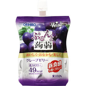 ※WIN ぷるんと蒟蒻スタンディング グレープ 130g
