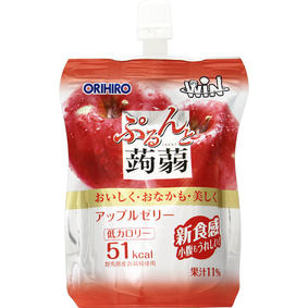 ※WIN ぷるんと蒟蒻スタンディング アップル 130g