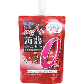 ぷるんと蒟蒻ゼリースタンディング カロリーゼロ蜜りんご 130g