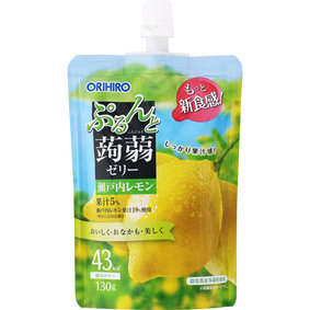 ※ぷるんと蒟蒻ゼリースタンディング 瀬戸内レモン 130g