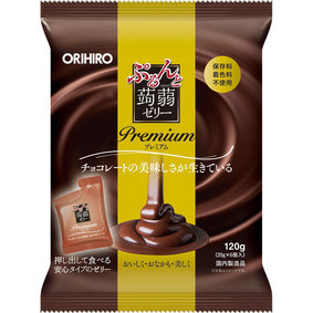 ※ぷるんと蒟蒻ゼリープレミアム チョコレート 120g(20g×6個)