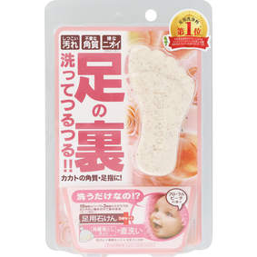 フットメジ 足用角質クリアハーブ石けん フローラルピーチ 60g