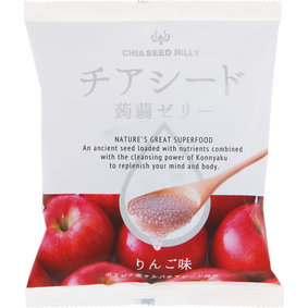※チアシード蒟蒻ゼリー りんご 10個