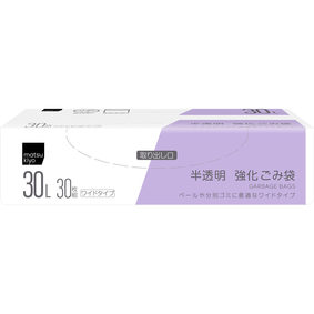 matsukiyo 強化ごみ袋 30L 半透明 30枚