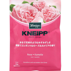 クナイプバスソルト ローズ&カメリア 50g
