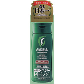 利尻ヘアカラートリートメント ライトブラウン 200g