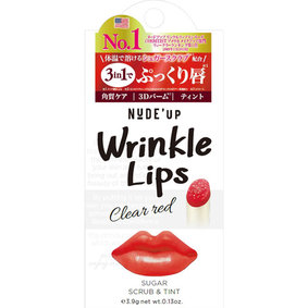 ヌードアップ リンクルリップス クリアレッド 3.9g