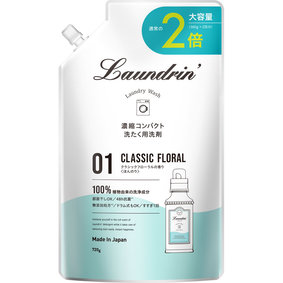 ランドリン WASH クラシックフローラル 詰替 720g