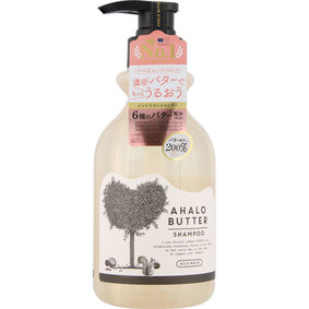 アハロバター リッチモイスト バターとメープルシロップのモコモコ泡のシャンプー 500mL