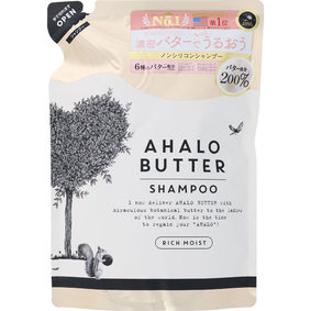 アハロバター リッチモイスト バターとメープルシロップのモコモコ泡のシャンプー 詰替え 400mL