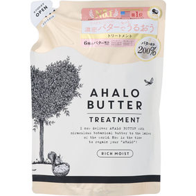 アハロバター リッチモイスト バターとヨーグルトのとろとろトリートメント 詰替え 400mL