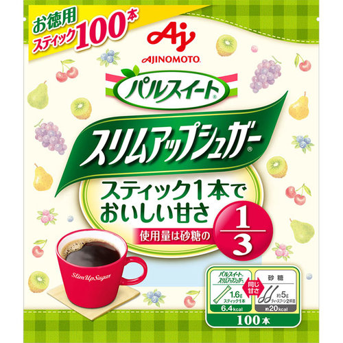 パルスイート スリムアップシュガー スティック 袋 160gの商品情報 ココカラクラブ ドラッグストアのココカラファイン