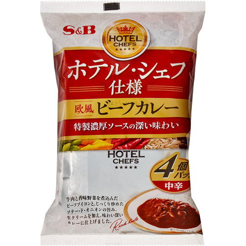 ホテル シェフ仕様 特製ビーフカレー 中辛 680g 170g 4袋 の商品情報 ココカラクラブ ドラッグストアのココカラファイン