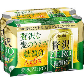 クリアアサヒ 贅沢ゼロ 350mL×6本