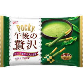 ※ポッキー午後の贅沢<宇治抹茶> 20本(2本×10袋)