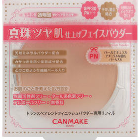 キャンメイク トランスペアレントフィニッシュパウダー 専用リフィル PN パールナチュラル 10g