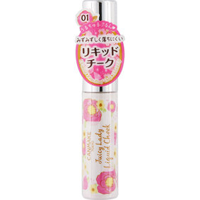 キャンメイク ジューシーレディリキッドチーク 01 1個