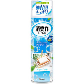 消臭力 トイレ用スプレー アクアソープ 330mL