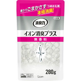 消臭力クリアビーズ イオン消臭プラス つめかえ 無香料 280g