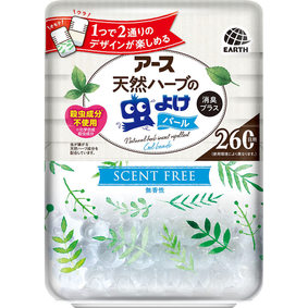 アース天然ハーブの虫よけパール 260日用 無香性 380g