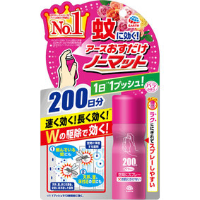 おすだけノーマット スプレータイプ バラの香り 200日分 41.7mL