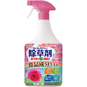 アースガーデン おうちの草コロリ スプレー ふんわりローズの香り 1000mL