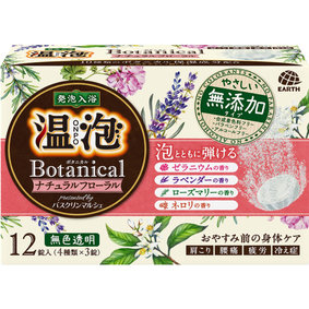 温泡 ONPO ボタニカル ナチュラルフローラル 12錠