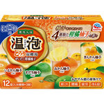 温泡 ONPO とろり炭酸湯 ぜいたく柚子柑橘 45g×12錠(4種×3錠)