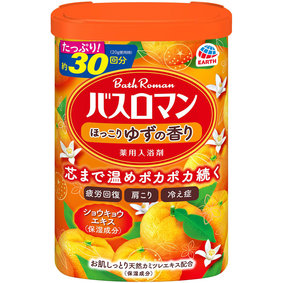 バスロマン ほっこりゆずの香り 600g