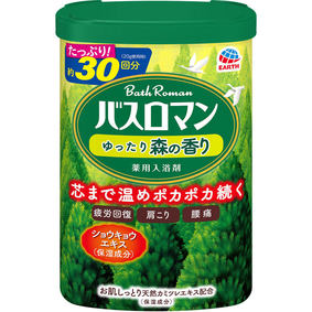 バスロマン ゆったり森の香り 600g