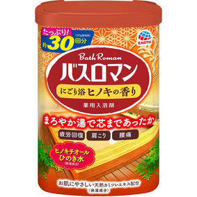 バスロマン にごり浴 ヒノキの香り 600g
